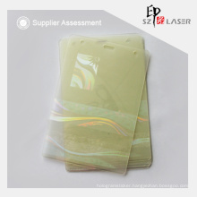 Transparent Custom Logo Heat Sealed Holographic Laminate pouches